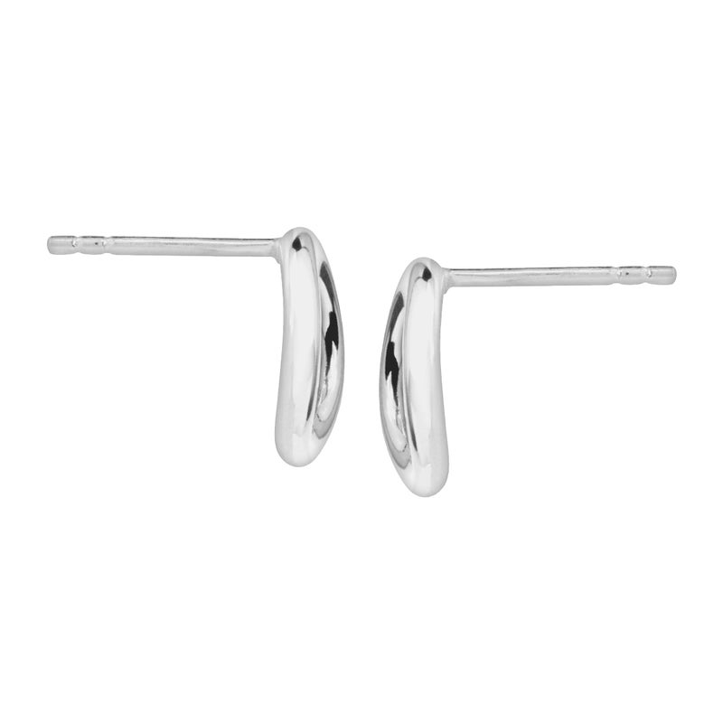 Silpada 'Karma' Open Circle Stud Earrings in Sterling Silver - Image 3